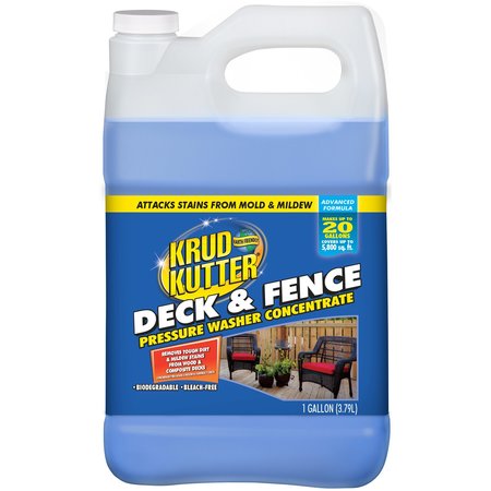 KRUD KUTTER Deck and Fence Pressure Washer Concentrate Advanced Formula, 1 Gal 344234